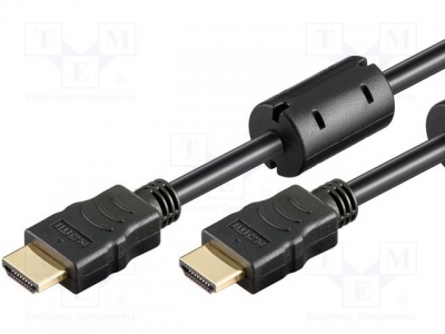 Кабел HDMI-HDMI HDMI.HE040.150 Кабел; Ethernet,HDMI 1.3; HDMI щепсел,от двете страни; 15m